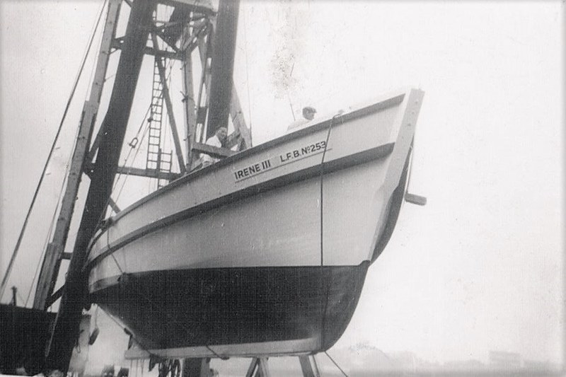 'IRENE III' after completion 1953