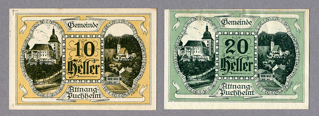 Notgeld der Stadt Attnang-Puchheim 1921