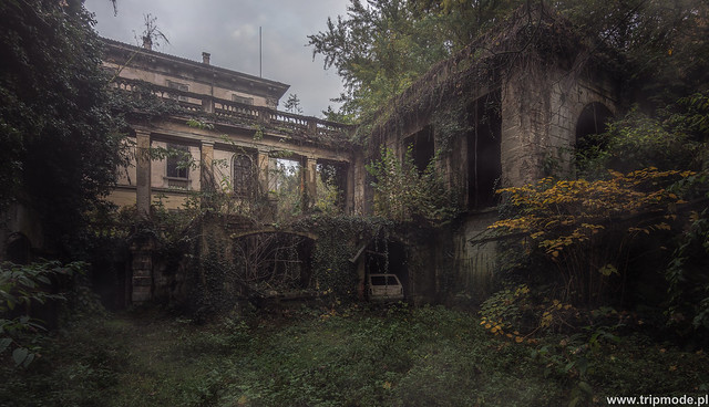 Derelict mansion