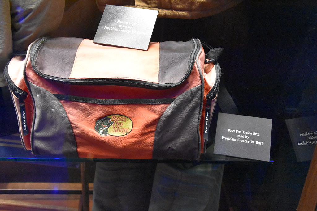 Bass Pro Tackle Box used by President George W. Bush