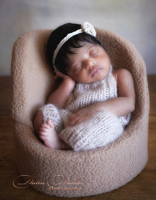 Sneak peek today newborn session with baby girl from Bronx.