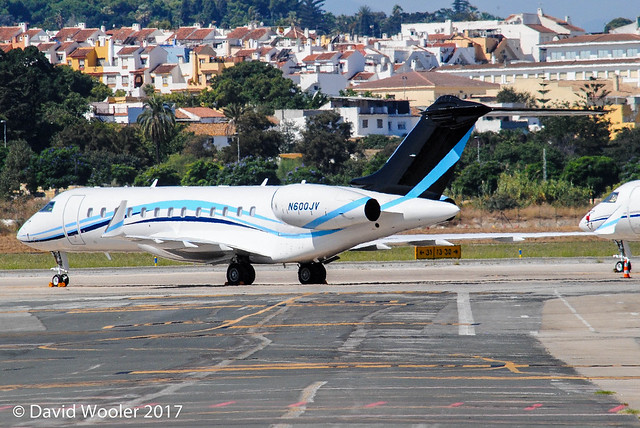 N600JV, Bombardier Global Express, Malaga September 2017