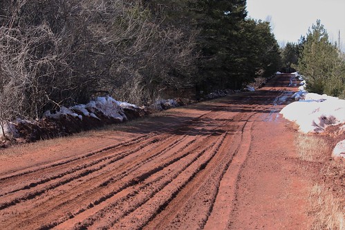 fernwood pei canada mud muddy road clayroad dirtroad tracks