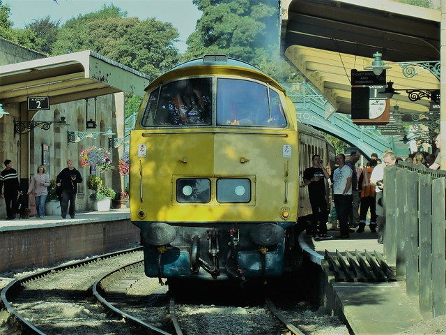 D1023 WESTERN FUSILIER IS SEEN AT PICKERING ON 20 SEPTEMBER 2009