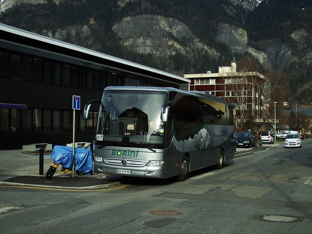 Mercedes Tourismo Autocars Borini DQ-070-PD Sallanches (74 Haute-Savoie) 09-03-18a
