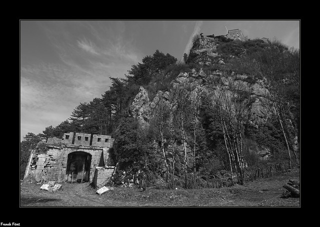 Fort Belin vu de l'ancien bastion - Salins Les Bains - Jura