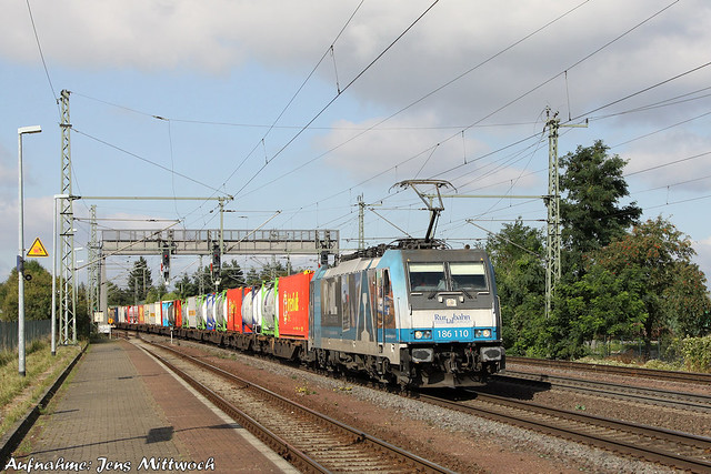186 110-3 Rurtalbahn (Rail Magazine) Niederndodeleben 09.09.2014