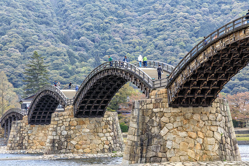 iwakuni iwakunijapan japan bridge oldbridge kintaibridge yamaguchiprefecture