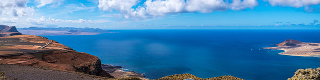 View from 'Mirador del Rio' - Lanzarote, Canary Islands