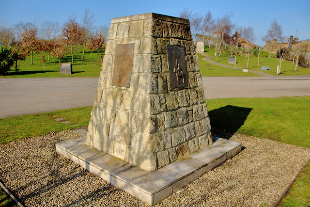 Memorial to The British South Africa Police (BSAP), Rhodesia.