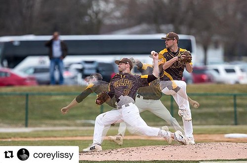 Baseball is in the air today! ⚾️ Shout out to student photographer Corey Lissy for this amazing shot of Valpo baseball pitcher Michael Mommersteeg! #GoValpo #Repost @coreylissy ・・・ The result of trying to learn cool things... #baseball #pitcher #p