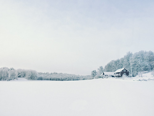 Winter wonderland -18C... by Elisabeth Redlig []O], elisabethredlig snow winter nature roads trees sweden north nordic cold blue europe landscape sky sc