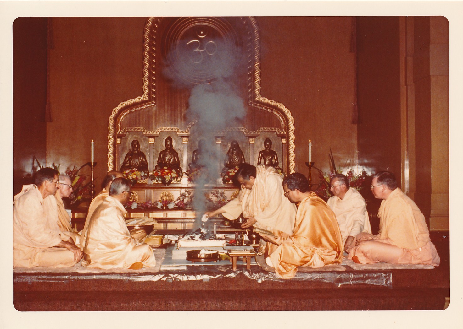 Swami Bhaktimayananda Swami Chidrupananda Swami Shraddhananda Swami Prabuddhananda Swami Swahananda Swami Aseshananda Swami Sahajananda Swami Asitananda