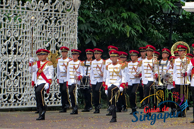 Changing of Guards, Singapore