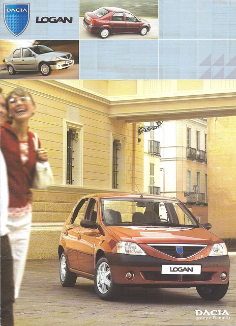 Dacia Logan, Cover of the brochure for the first model Loga…