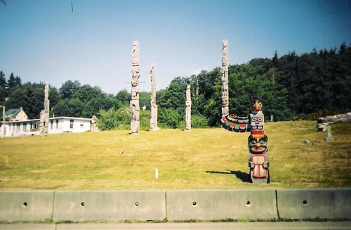 Alert Bay graveyard | by Ceit
