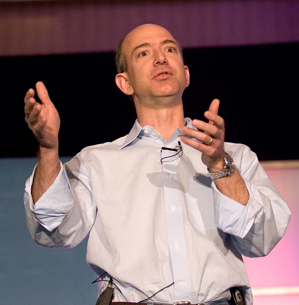 Etech05: Jeff | Amazon founder Jeff Bezos starts his High ...