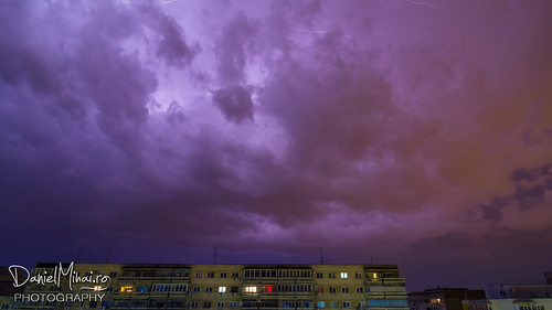Thunderstorm in Bucharest by Daniel Mihai