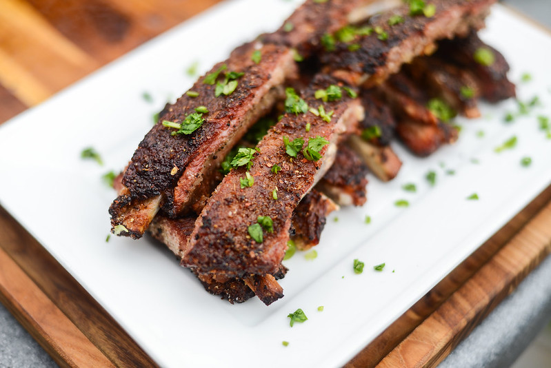 Szechuan-spiced Smoked and Fried Ribs