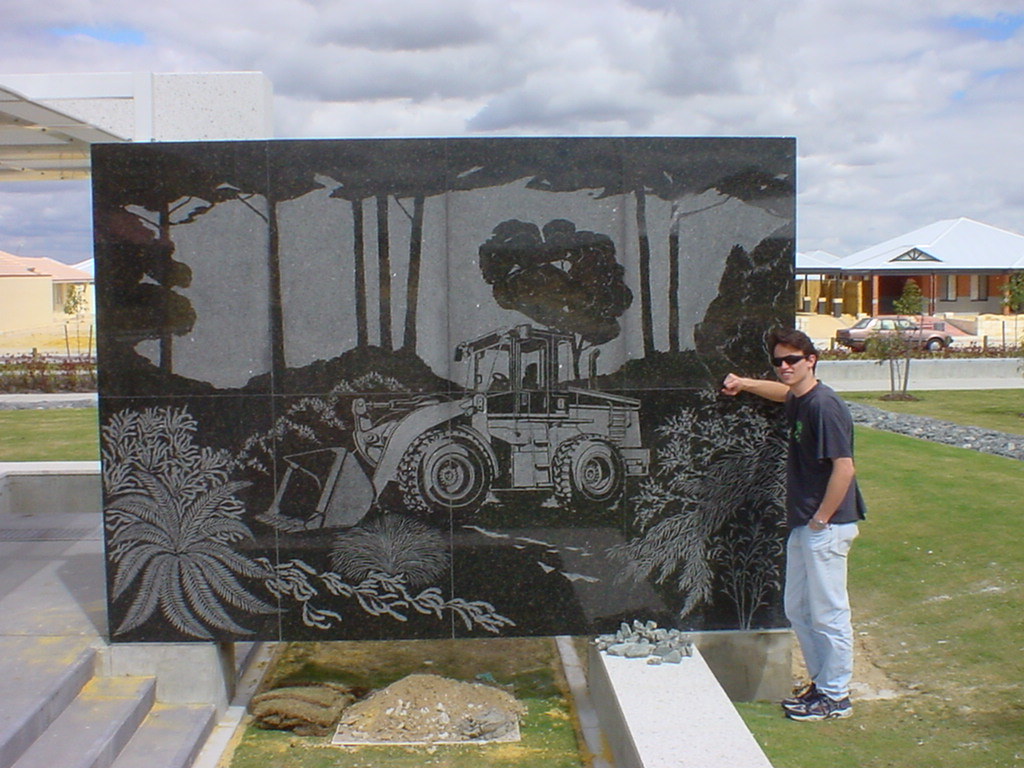 Ellenbrook Bulldozer Art