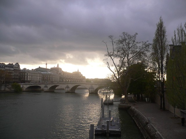 A view of the river Seine