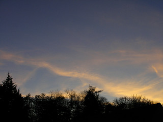 sunset at Perrott Hill