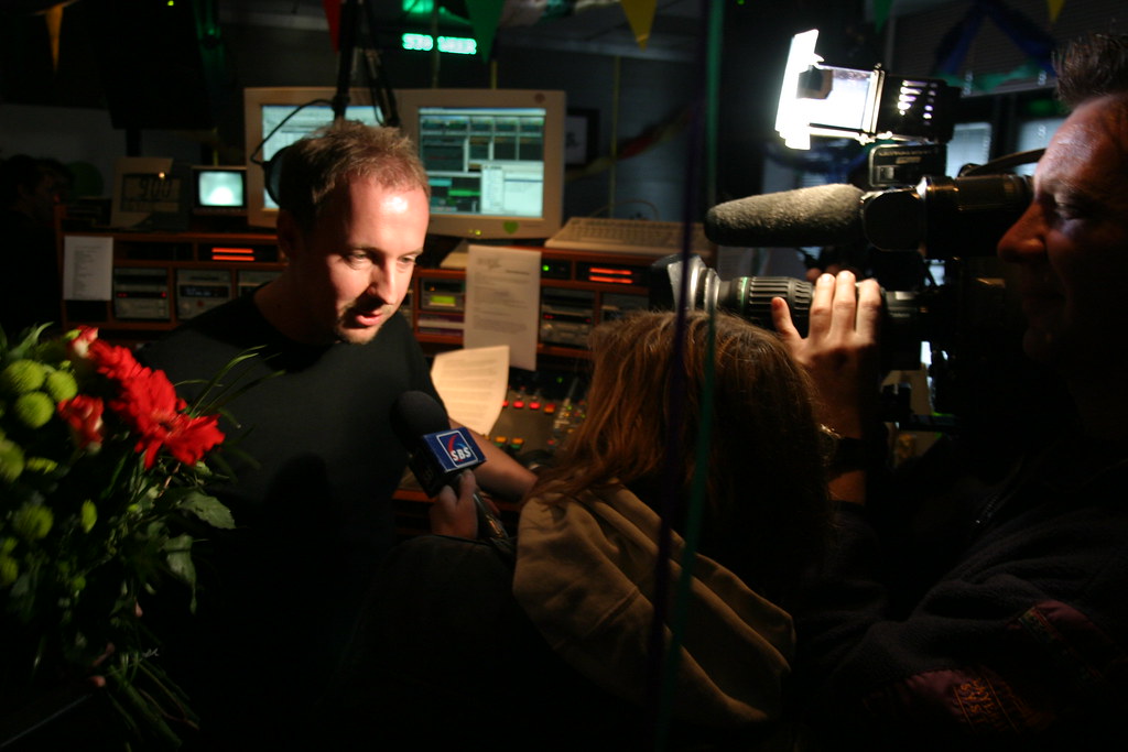SBS Shownieuws interviewt Edwin