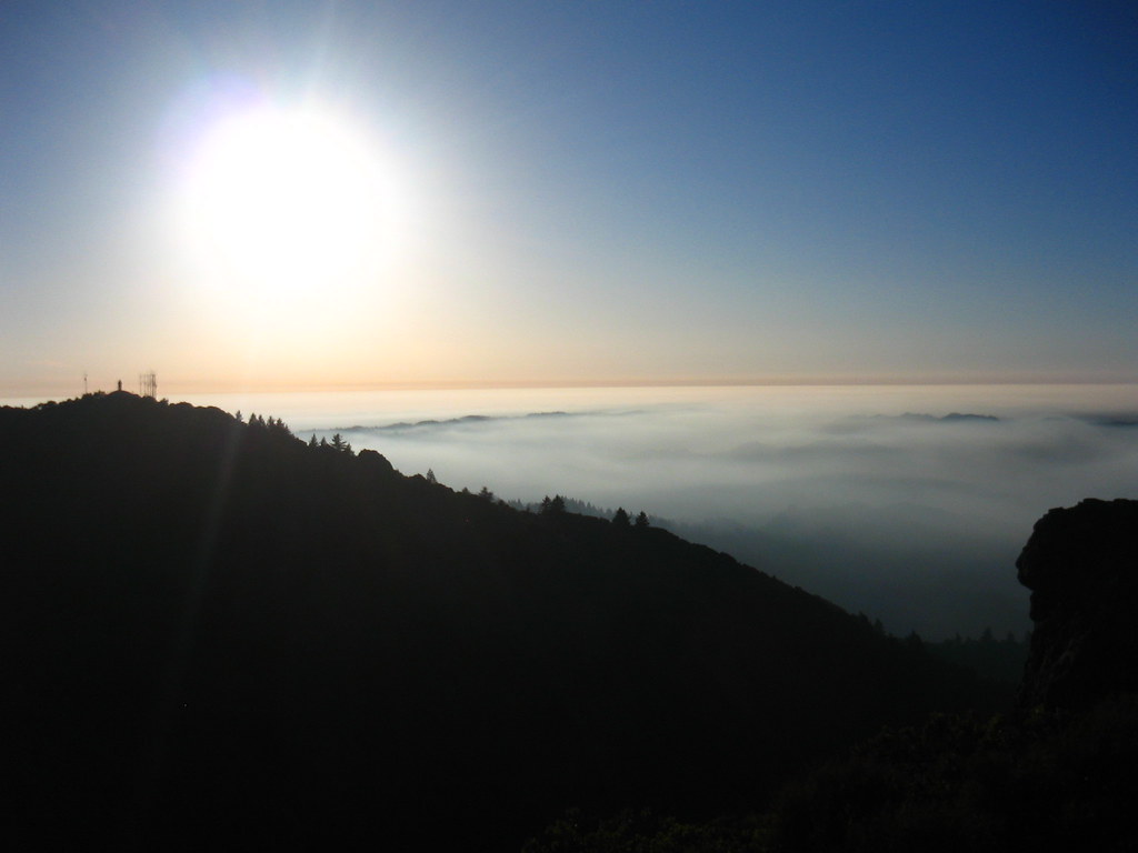 Sun Over Sea of Fog