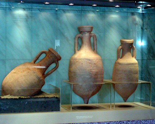 Amphorae | Ancient wine storage vessels. Part of the exhibit… | Flickr