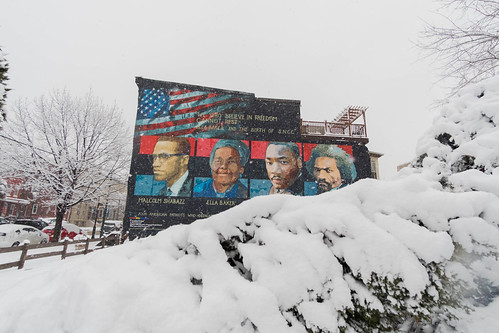 Civic rights wall painting (2) | by A au carré