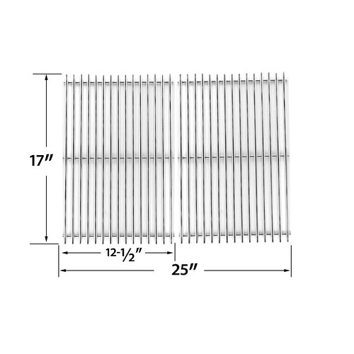REPLACEMENT-2-PACK-STAINLESS-STEEL-COOKING-GRIDS-FOR-GREAT-OUTDOORS-KENMORE-KMART-THERMOS-GAS-GRILL-MODELS | by bbqpartsfactory