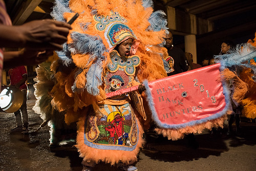 04 - Young Indians of the Nation during Saint Joseph's Night in New Orleans on March 19, 2018. photo by Ryan Hodgson-Rigsbee RHRphoto.com
