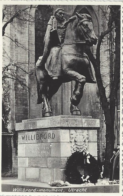 Willibrord-monument Janskerkhof Utrecht