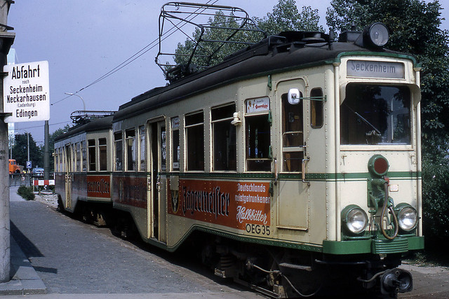 JHM-1969-0391 - Allemagne, Mannheim, tramway OEG