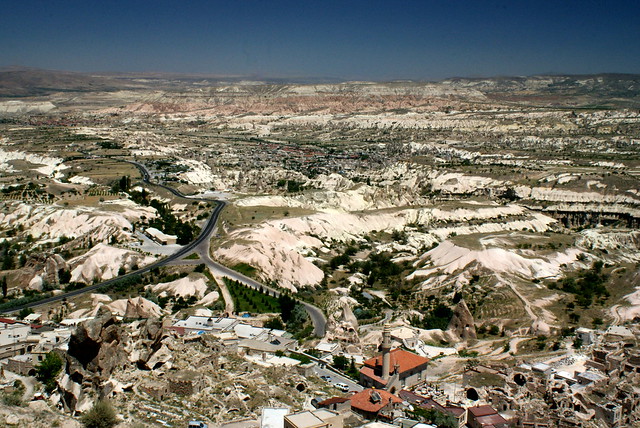 Pigeon valley in Cappadocia.