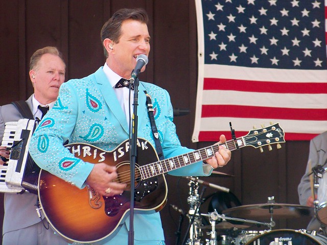 Sat, 06/30/2012 - 3:26pm - Chris Isaak at the Indian Ranch in Webster, MA. 6-30-2012
