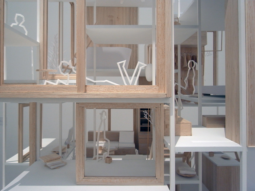 建築模型 architectural model  東京透明私人住宅 House NA／藤本壯介 Sou Fujimoto