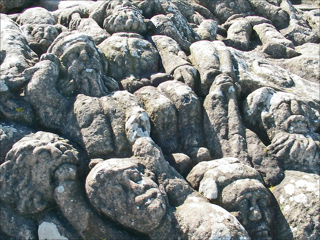 Les rochers de la côte de Rothéneuf