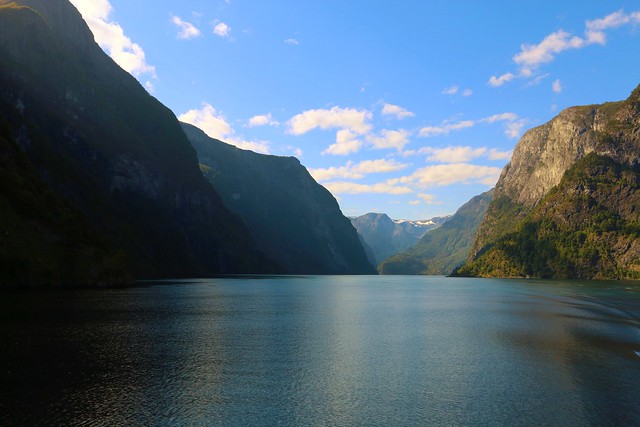 Aurlandfjord. Norway