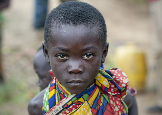 Batwa tribe kid - Cyamudongo Rwanda