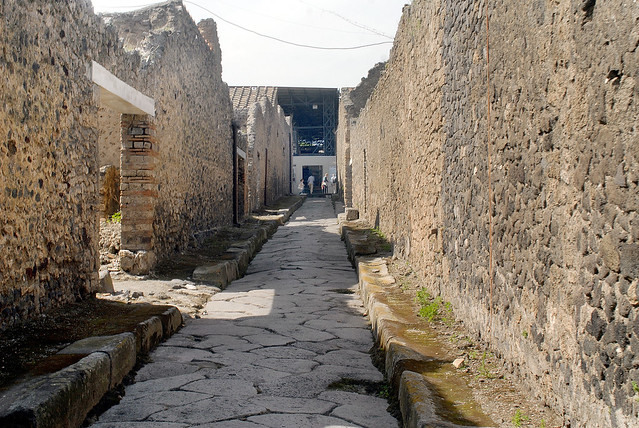 Pompeii Back Street