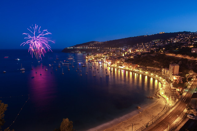 [France] Rade de Villefranche sur mer - Fireworks