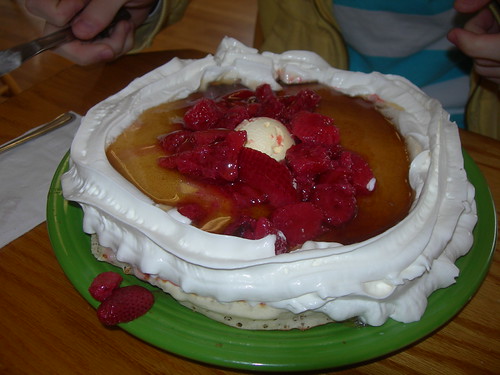 The Ultimate Fruit Pancakes by jimmywayne, Sunrise Cafe in Cooper Landing, Alaska.alaska pancakes kenaipeninsula cooperlanding sterlinghighway