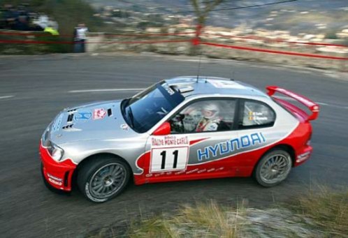 Hyundai Accent WRC – Montecarlo 2003