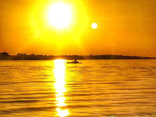 kayak pensacola sunrise fishing fl florida hdr gulf