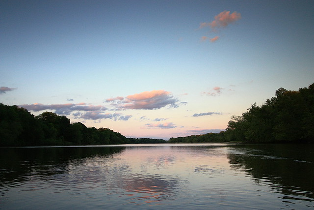 Evening Light on the Wisconsin River