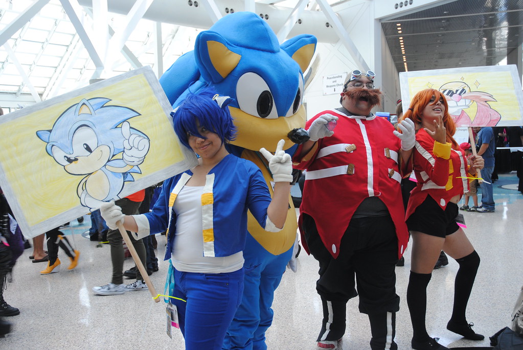 Sonic cosplay