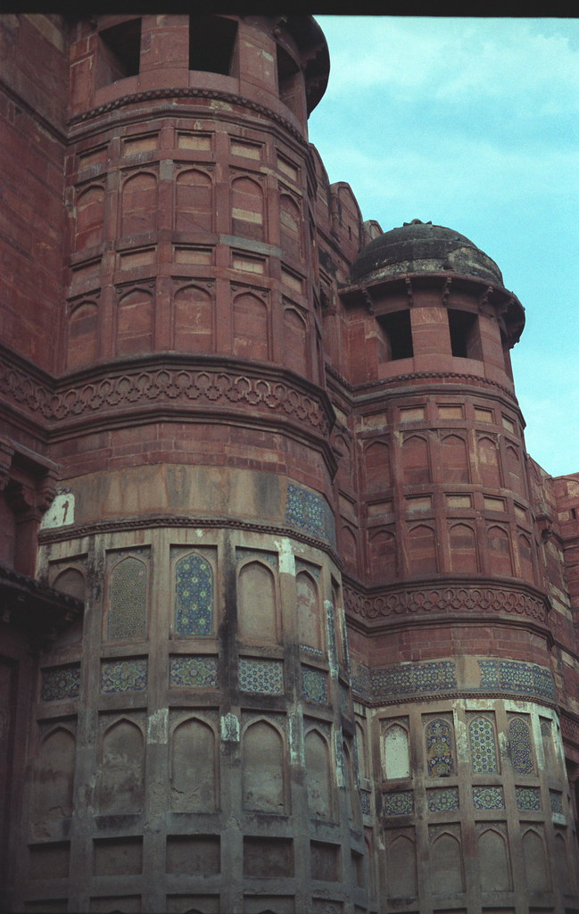Agra Red Fort आगरा का किला Uttar Pradesh India Feb 1990 441
