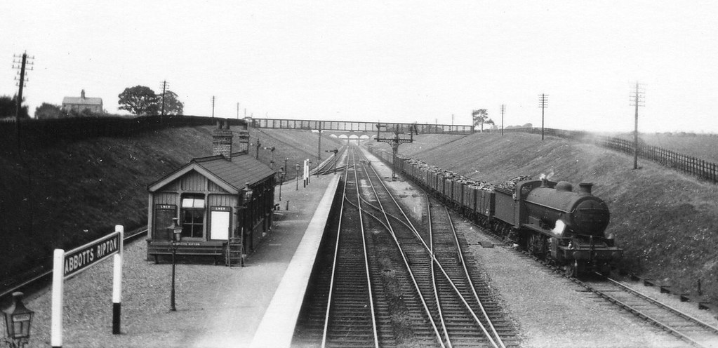 Abbots Ripton | A rare shot of the long closed Abbots Ripton… | Flickr