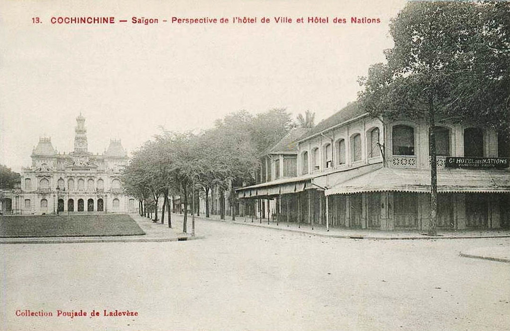 Saigon 1910s - Hôtel de Ville